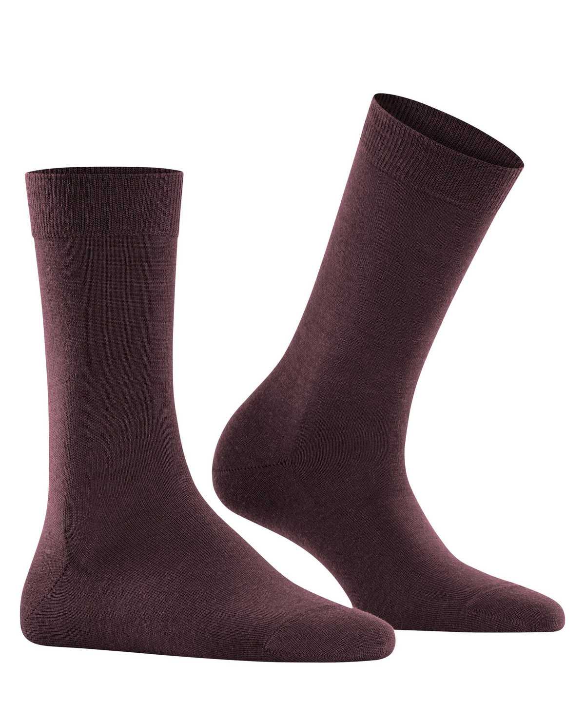 Calzini Donna Falke Softmerino Socks Rosse | XYOP98507