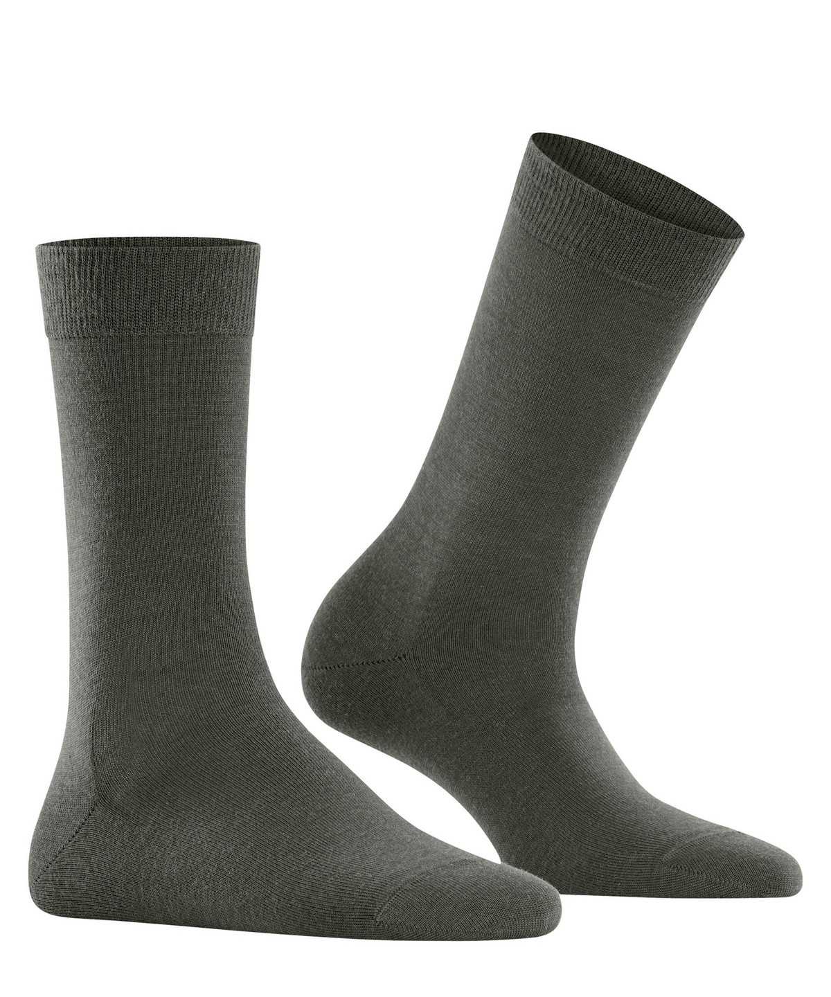 Calzini Donna Falke Softmerino Socks Verdi | NJCL94270