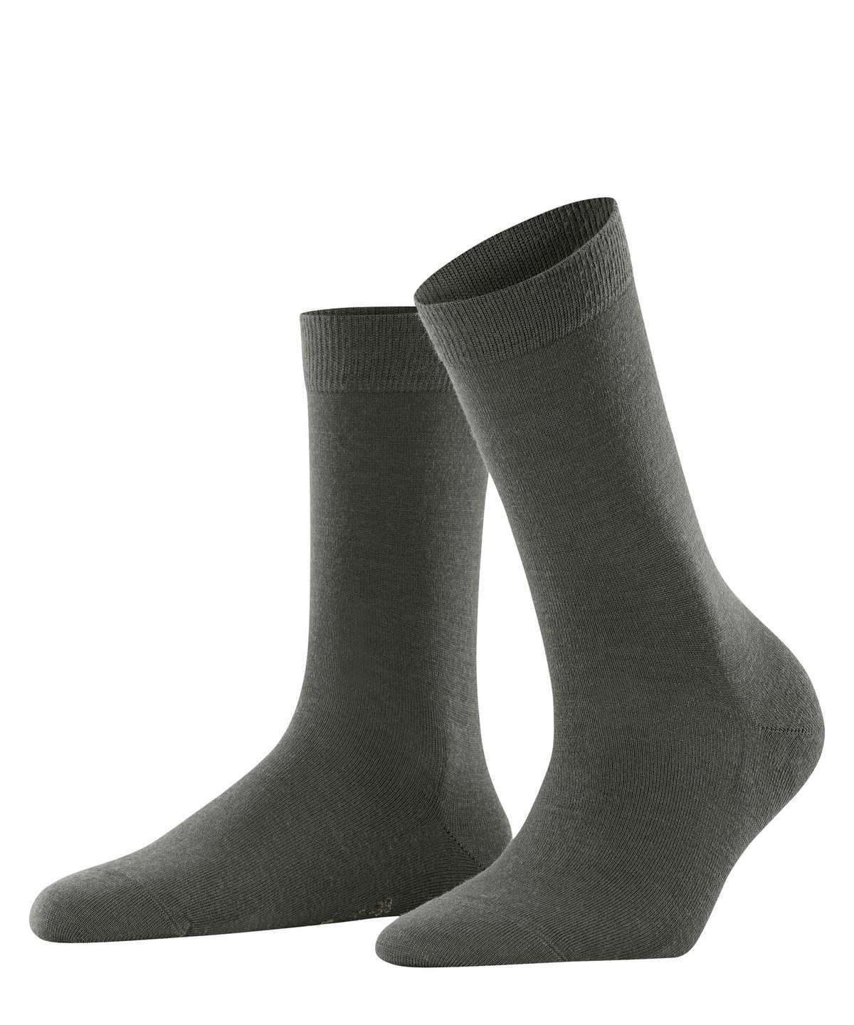 Calzini Donna Falke Softmerino Socks Verdi | NJCL94270