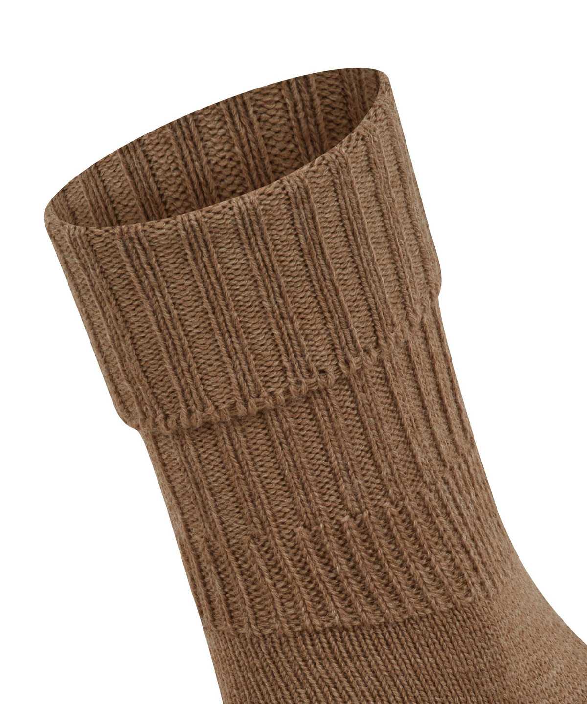 Calzini Donna Falke Striggings Rib Boot socks Marroni | XVTF63905