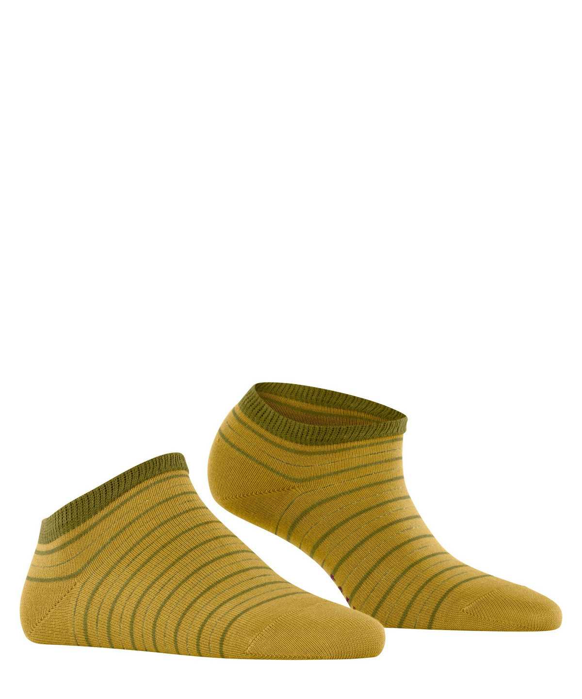 Calzini Donna Falke Stripe Shimmer Sneaker Socks Gialle | UMQF85094