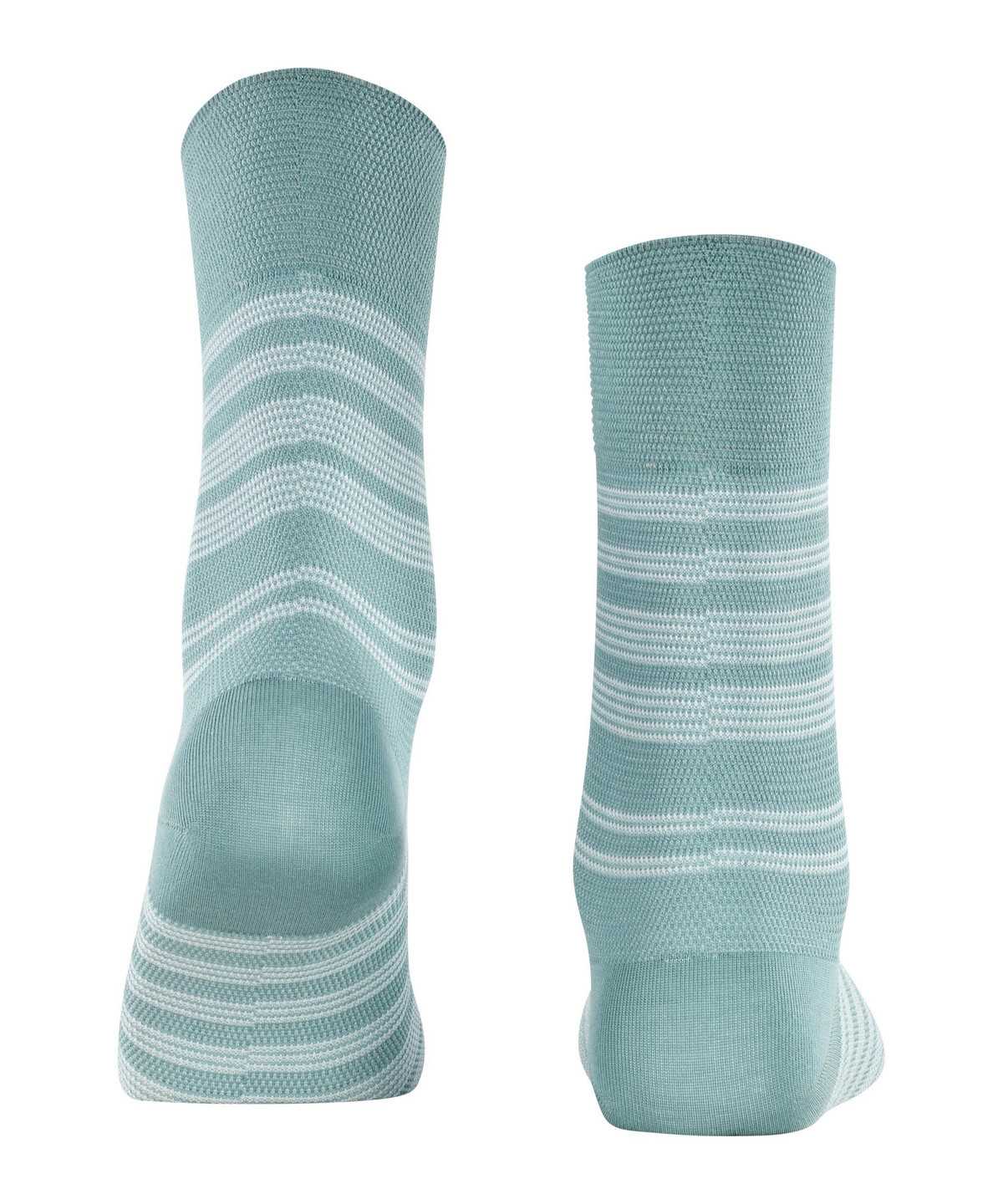 Calzini Donna Falke Sunset Stripe Socks Verdi | PIKA25436