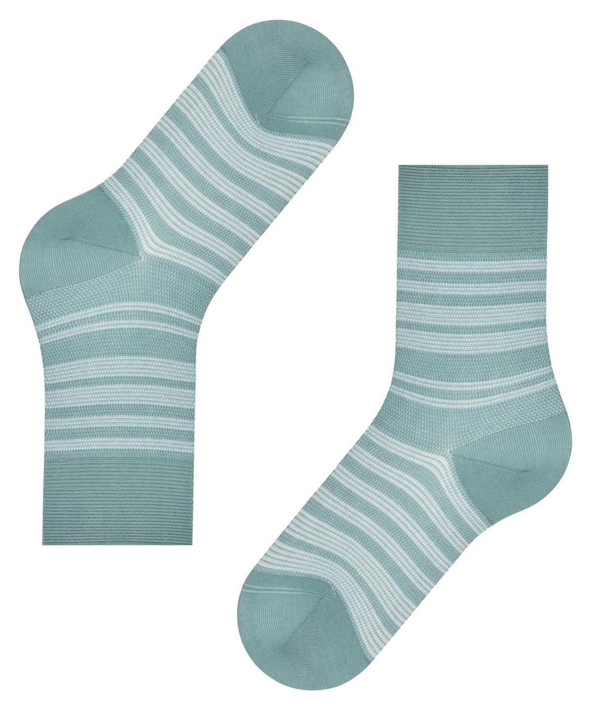 Calzini Donna Falke Sunset Stripe Socks Verdi | PIKA25436