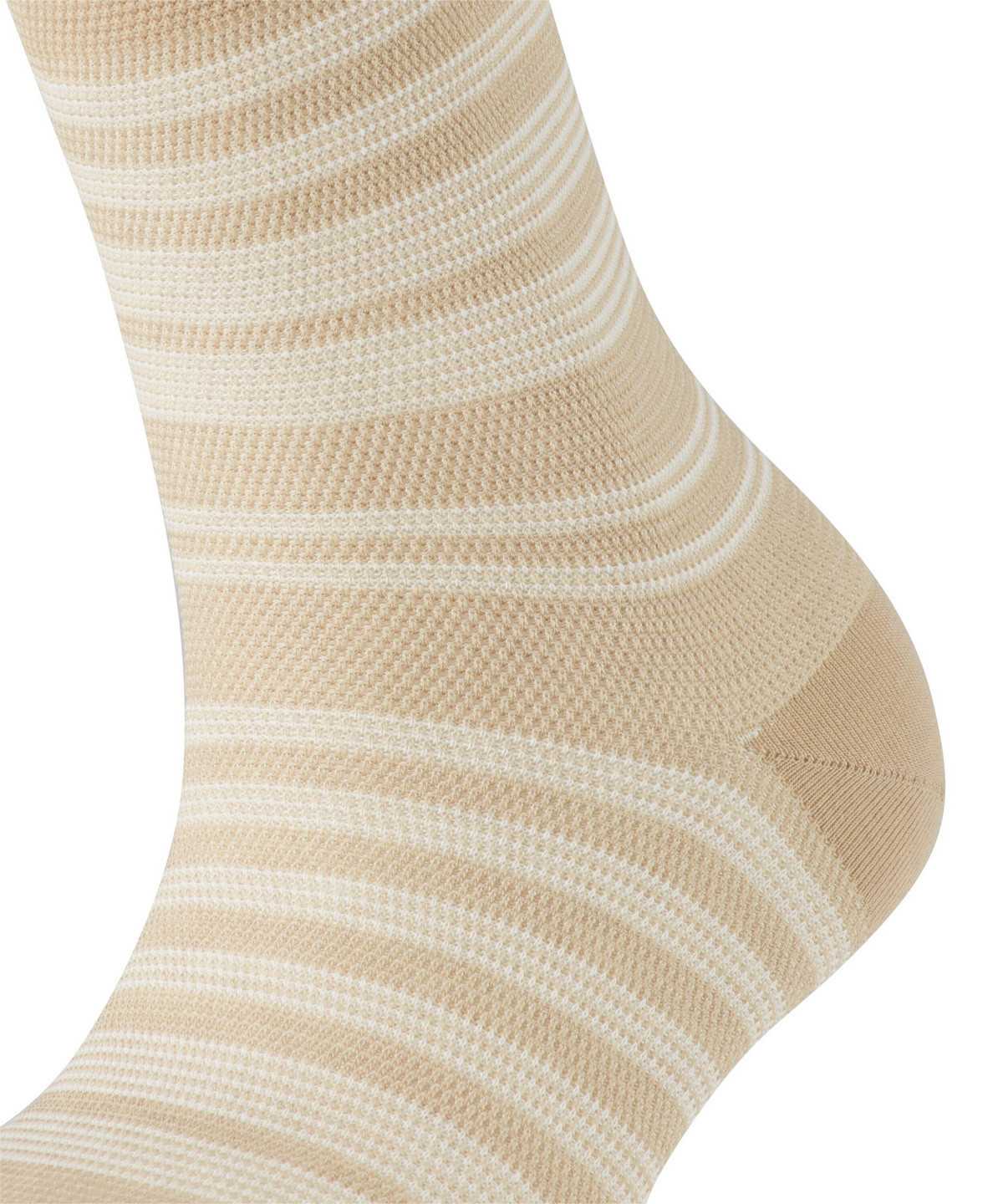 Calzini Donna Falke Sunset Stripe Socks Beige | GAUT51907