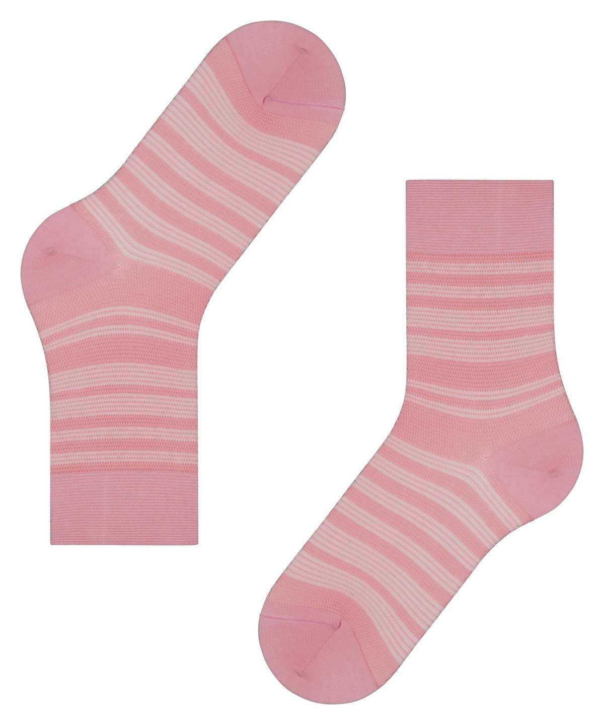 Calzini Donna Falke Sunset Stripe Socks Rosa | WFDK47693