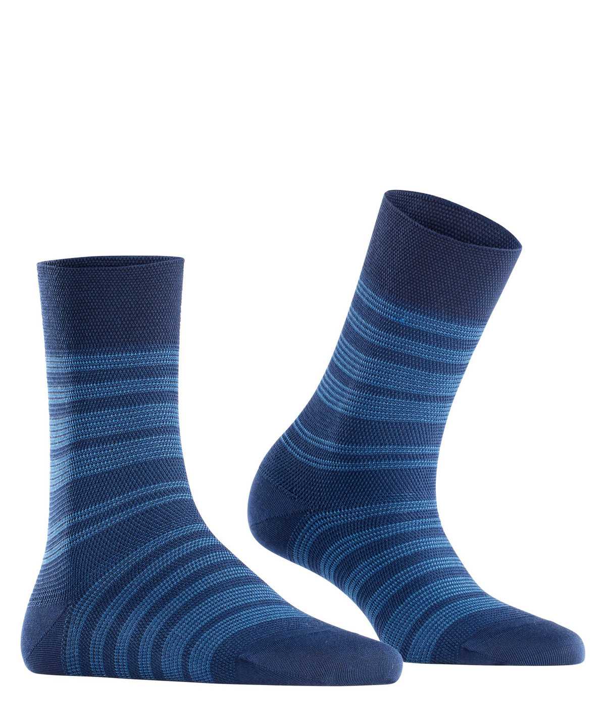 Calzini Donna Falke Sunset Stripe Socks Blu | ZNJR93186