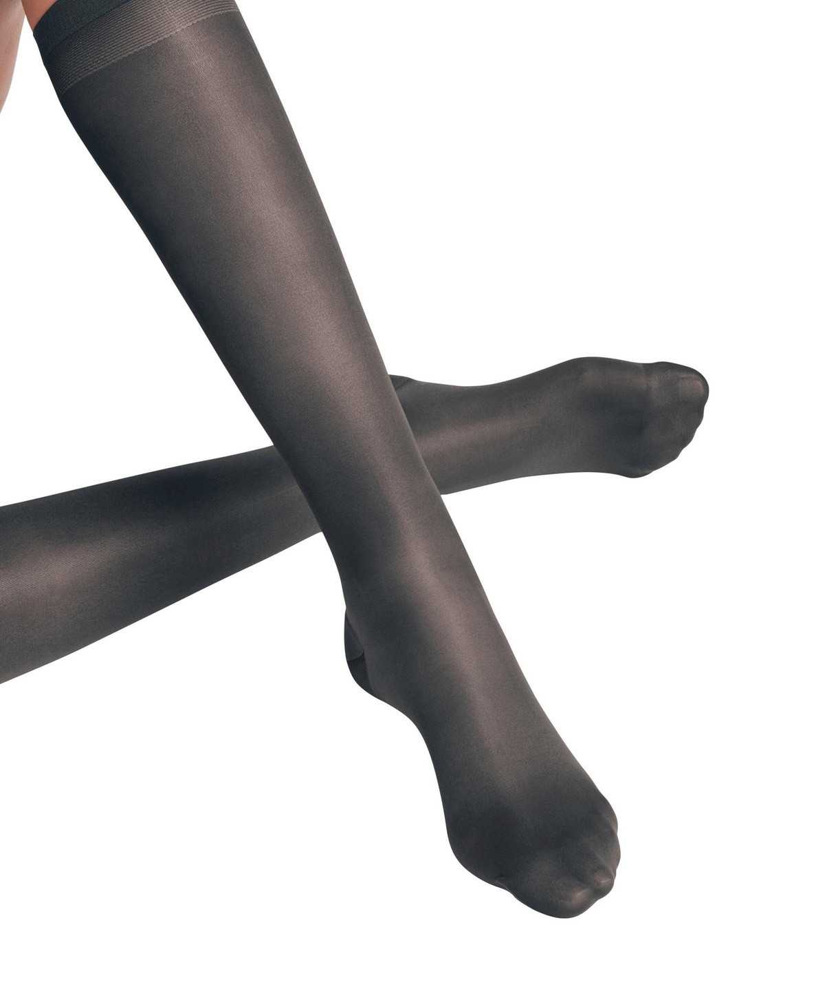 Calzini Donna Falke Vitalize 20 DEN Knee-high Socks Grigie | WLCX69738