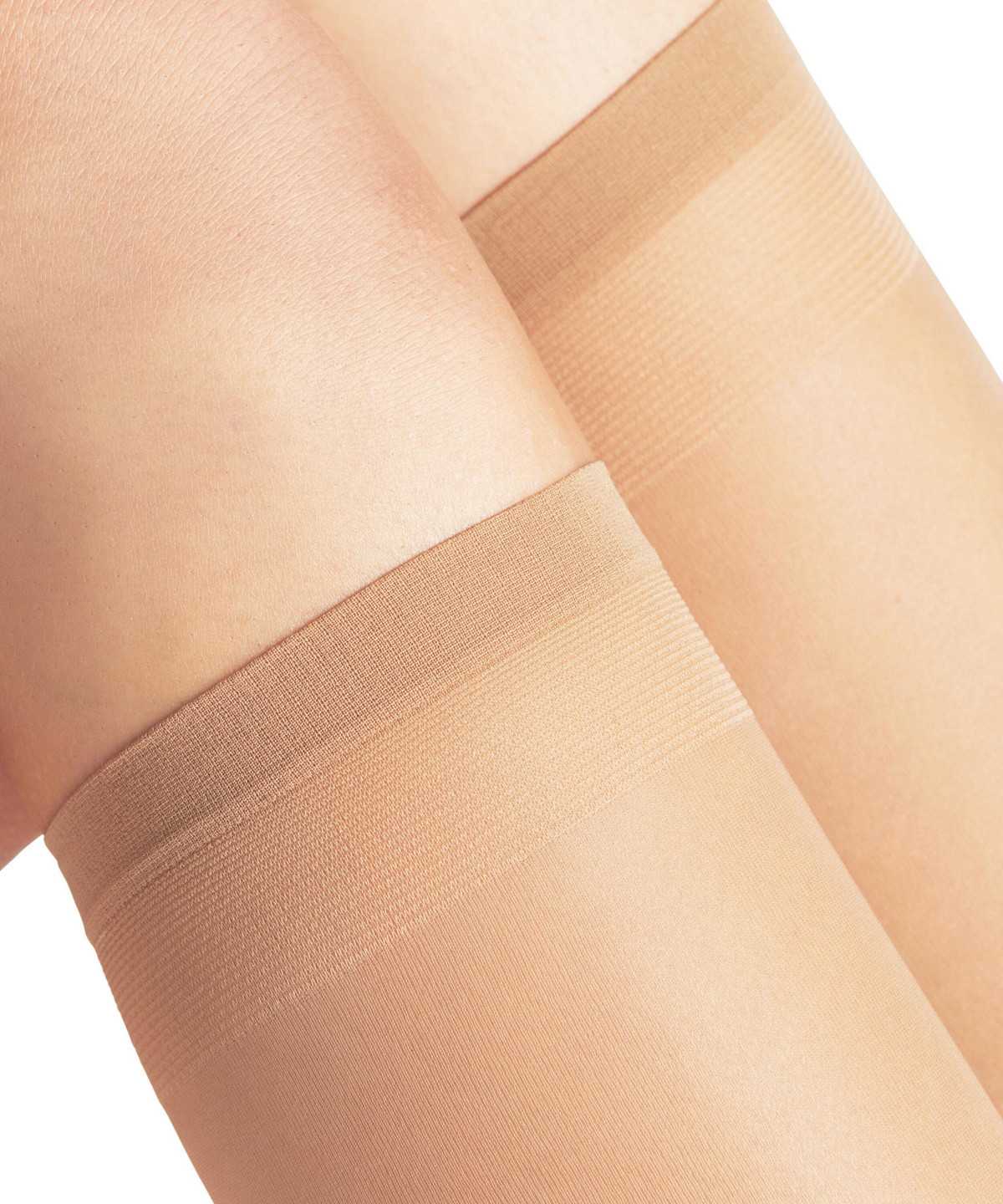 Calzini Donna Falke Vitalize 20 DEN Knee-high Socks Beige | DAUB34926