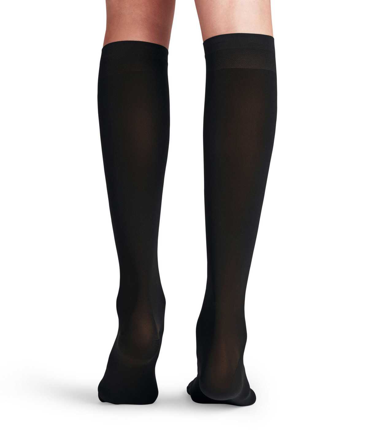 Calzini Donna Falke Vitalize 40 DEN Knee-high Socks Nere | LXMV56139