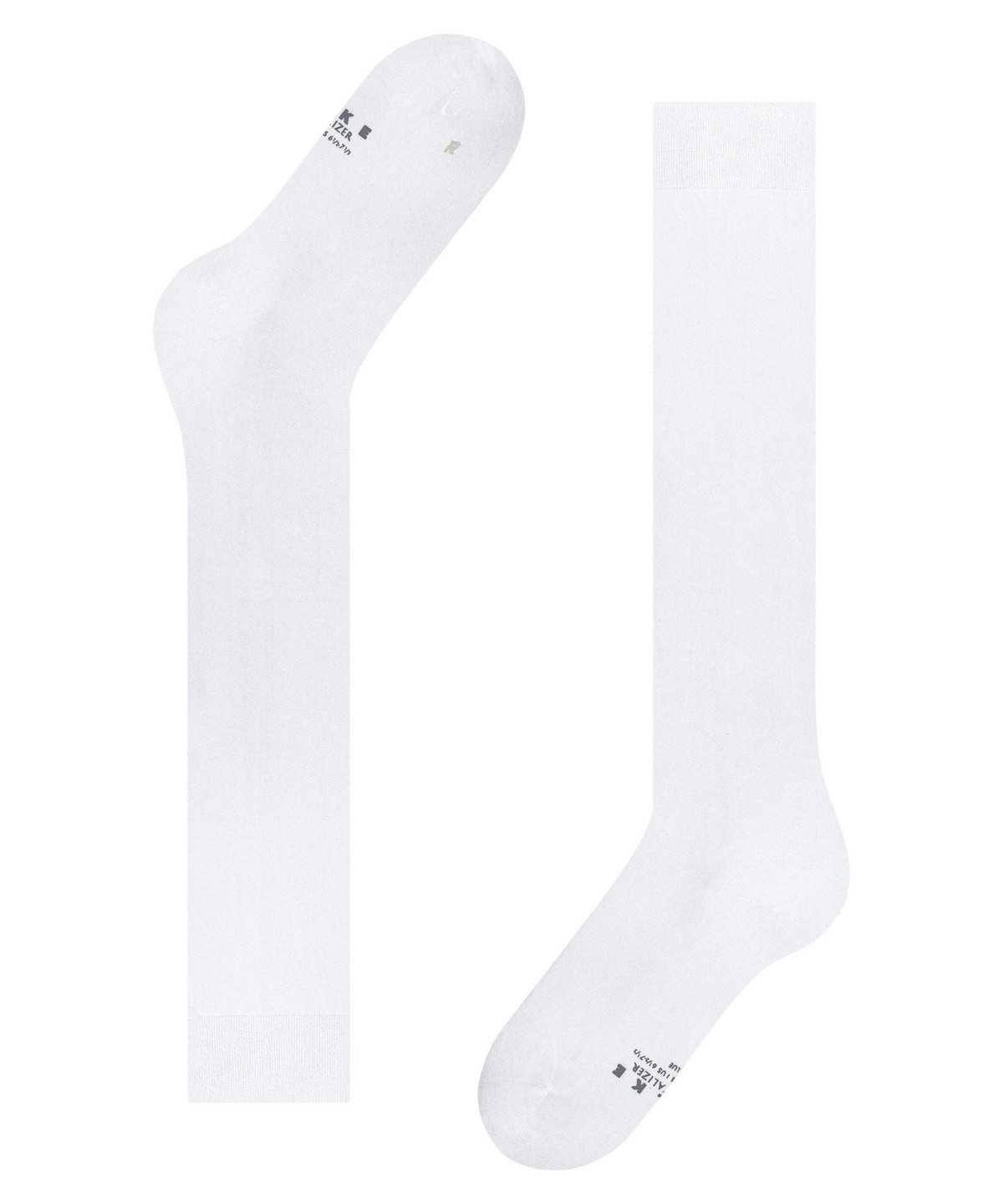 Calzini Donna Falke Vitalizer Knee-high Socks Bianche | ILDZ15704