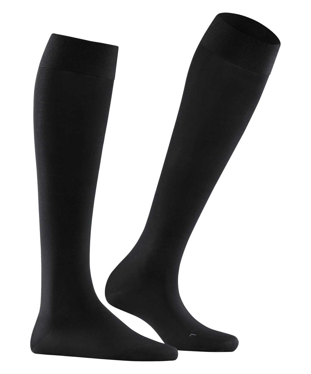 Calzini Donna Falke Vitalizer Knee-high Socks Nere | HAIR46309