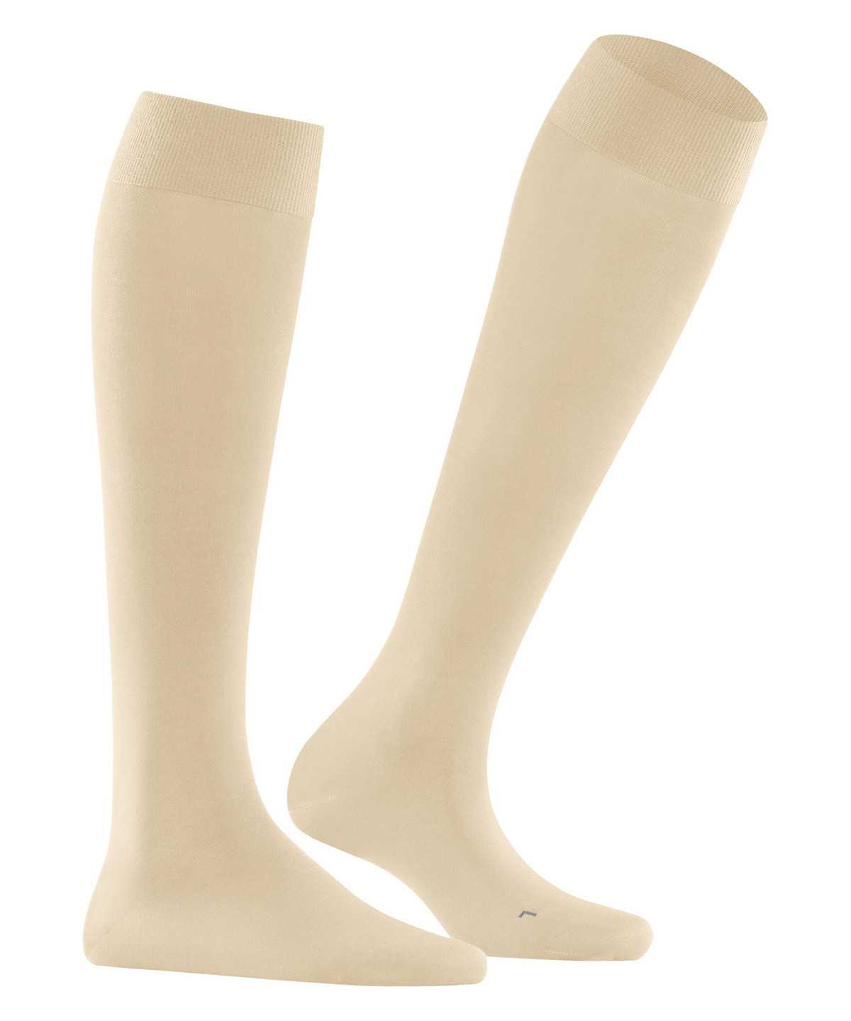 Calzini Donna Falke Vitalizer Knee-high Socks Beige | TSZB68740