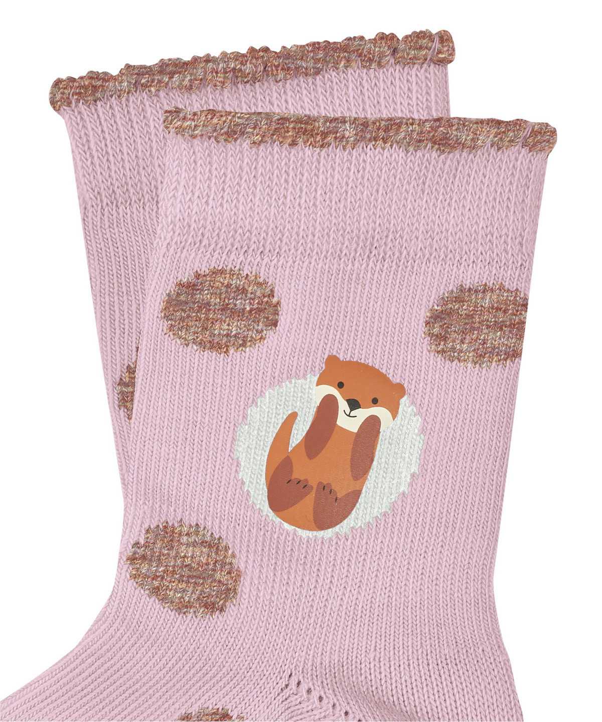 Calzini Neonato Falke Baby Cute Otter Socks Rosa | FNBU02136