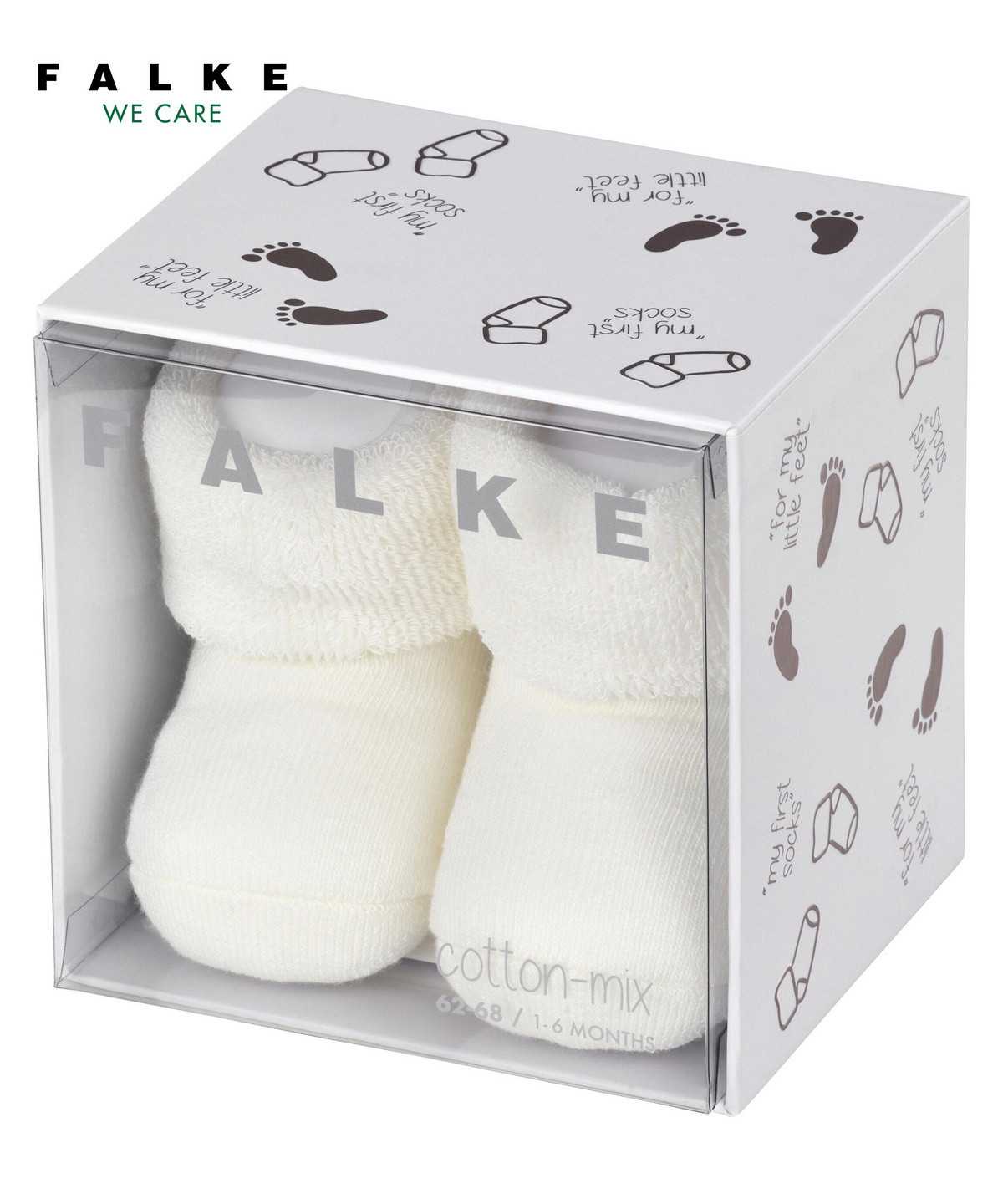 Calzini Neonato Falke Erstling Socks Bianche | IRTC70596