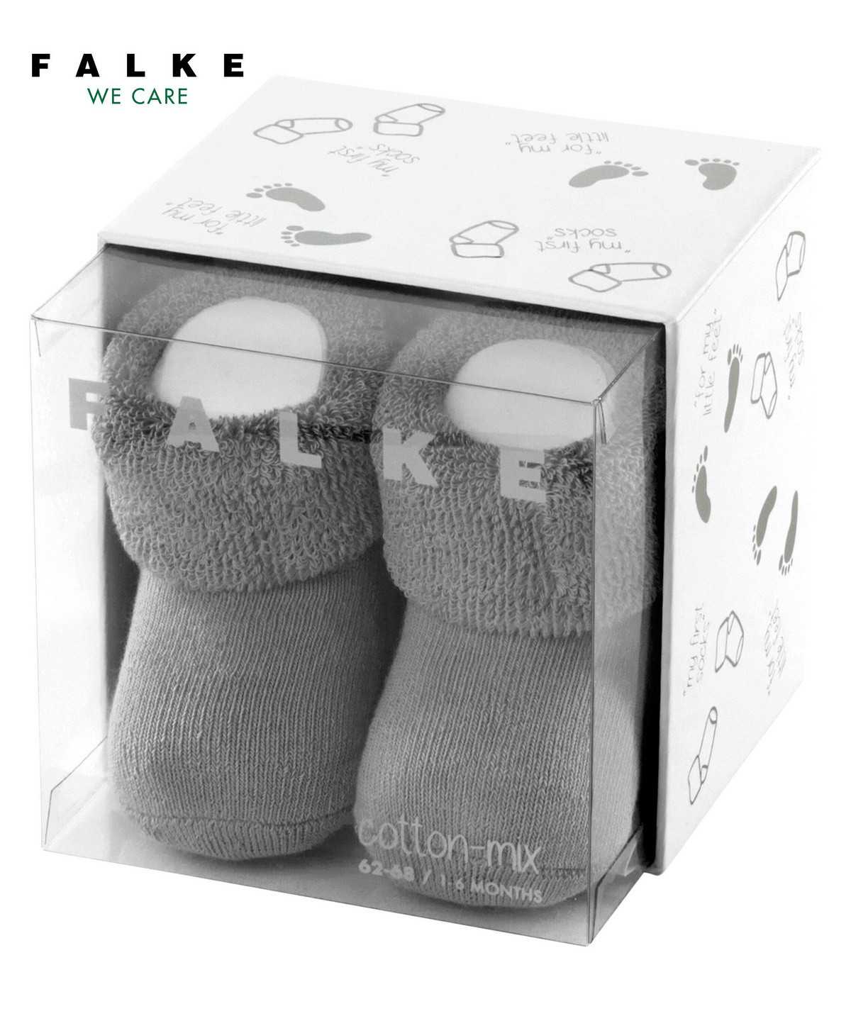 Calzini Neonato Falke Erstling Socks Grigie | JHSY37295