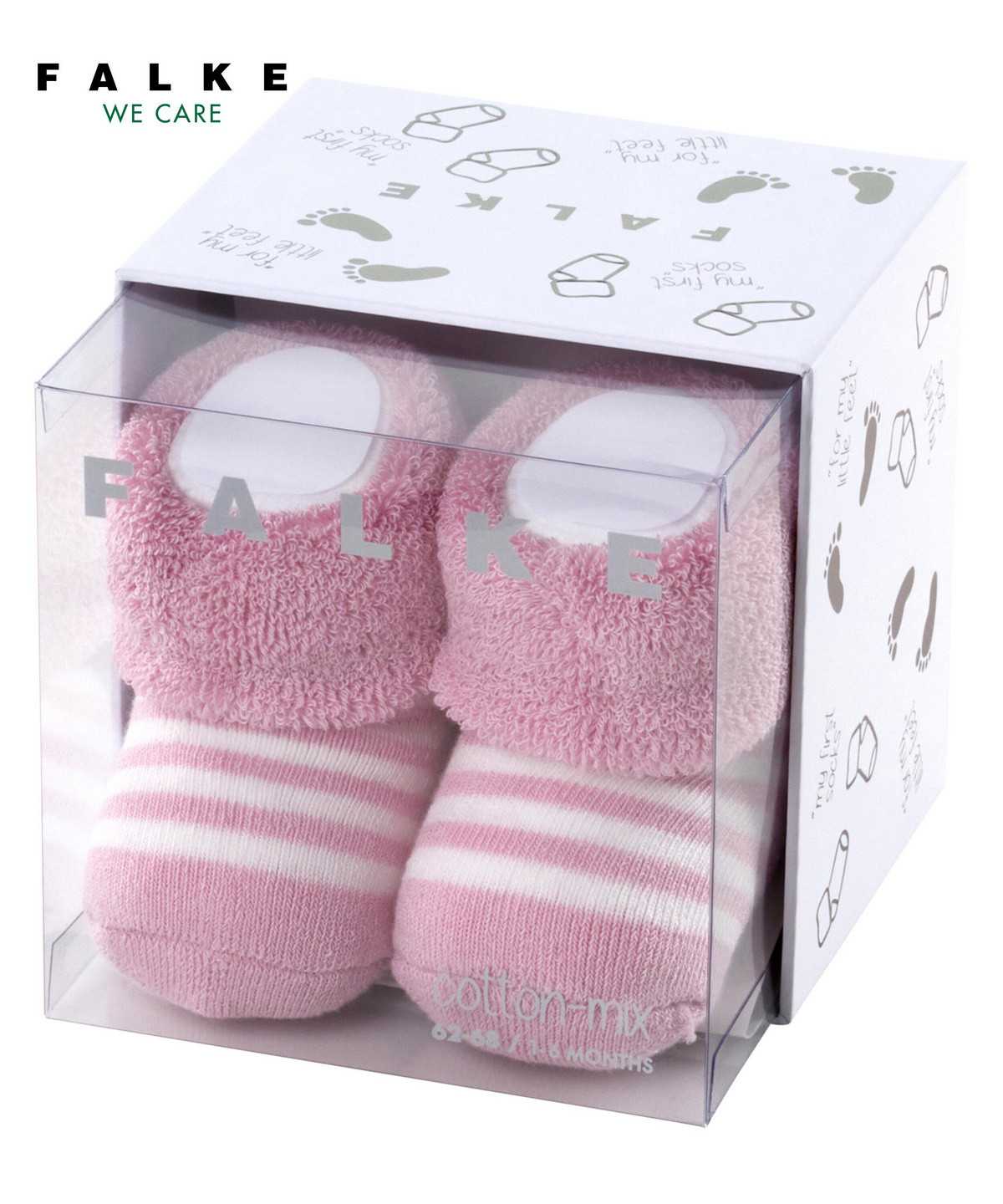 Calzini Neonato Falke Erstlingsringel Socks Rosa | RUHX17298