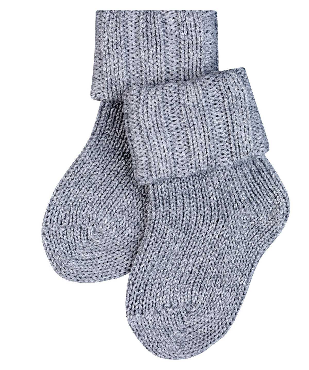 Calzini Neonato Falke Flausch Socks Grigie | MRZA30524