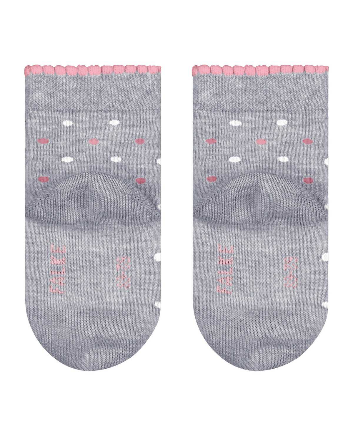 Calzini Neonato Falke Little Dot Socks Grigie | DOCL49723