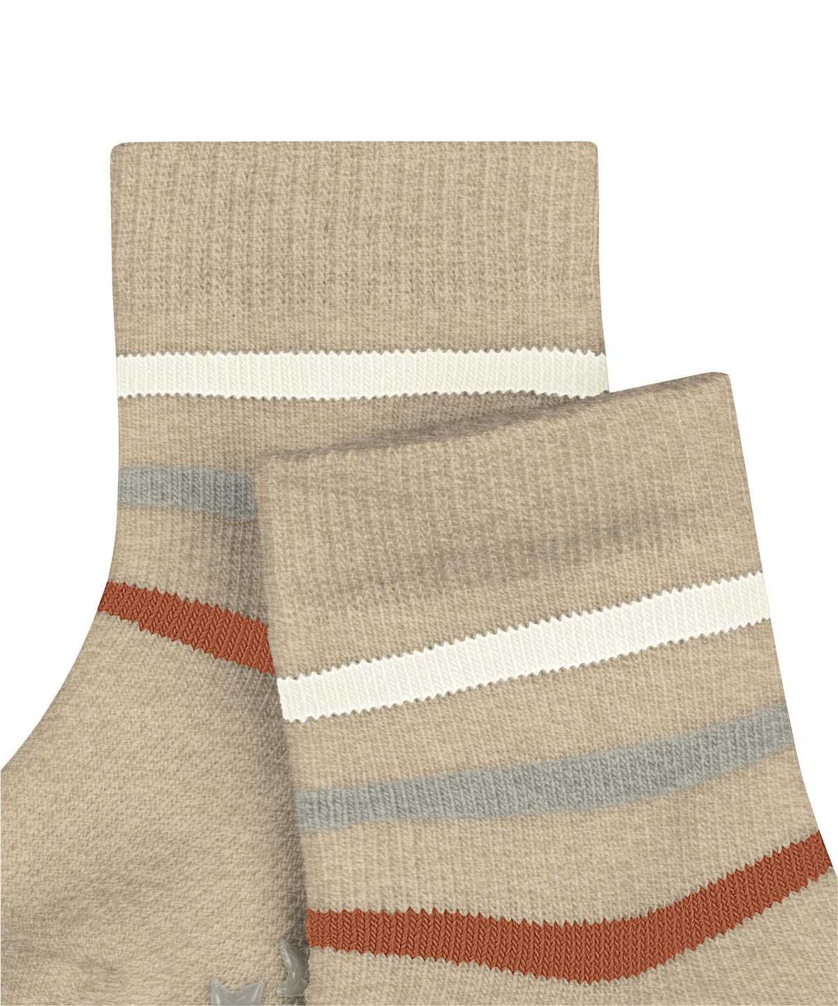 Calzini Neonato Falke Multi Stripe House socks Beige | ZNPX68459