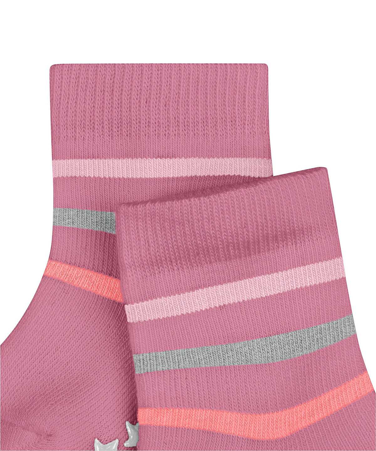 Calzini Neonato Falke Multi Stripe House socks Rosa | YGRI03946