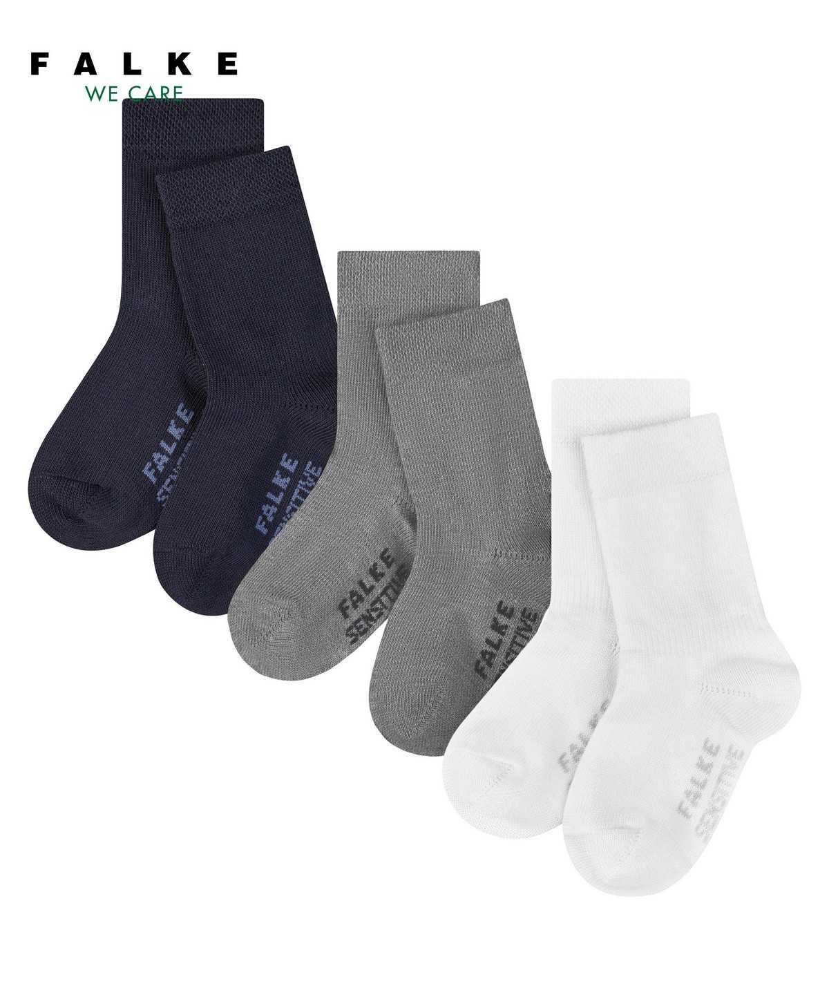 Calzini Neonato Falke Sensitive 3-Pack Socks Multicolored | CPLF15348