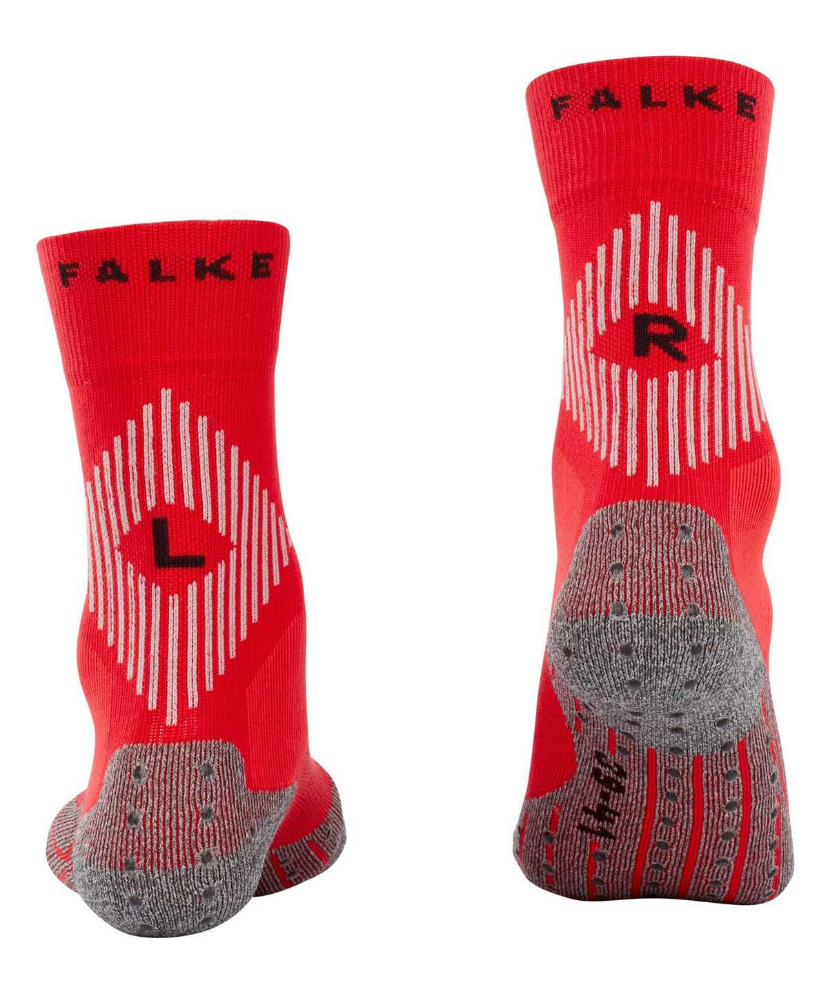 Calzini Uomo Falke 4GRIP Socks Rosse | FMAK63089