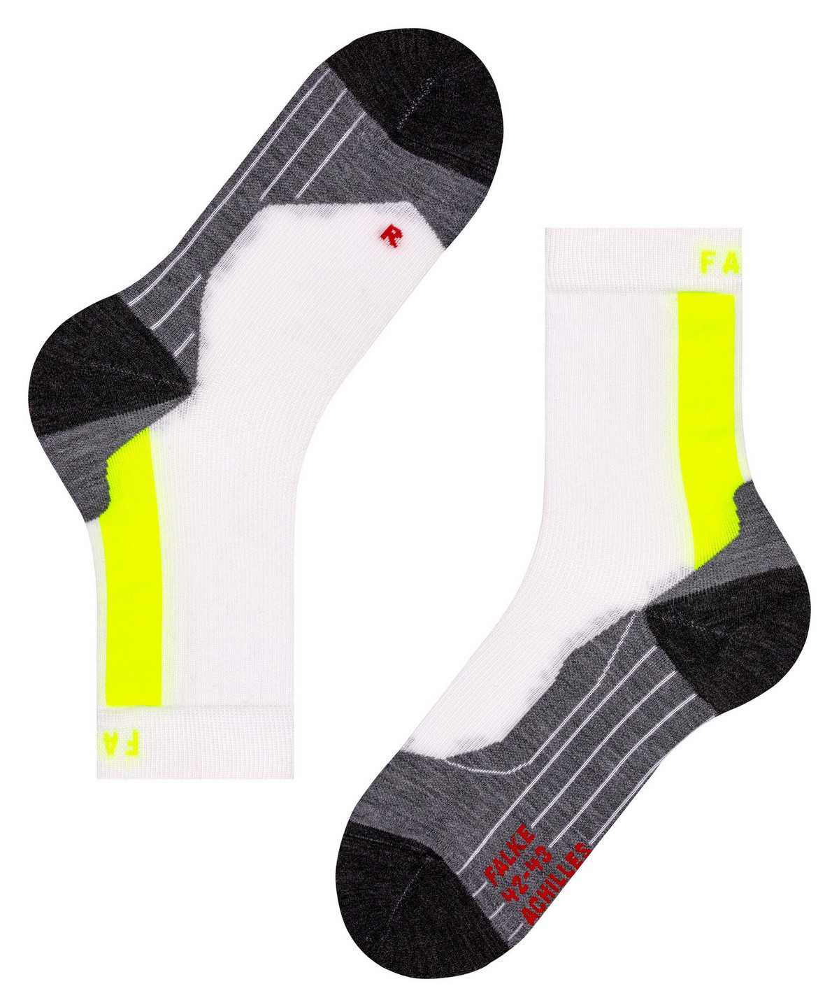 Calzini Uomo Falke Achilles Socks Health Bianche | FRGT43687