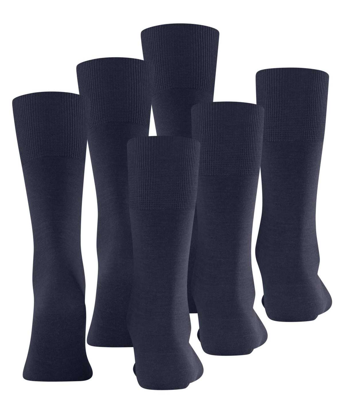 Calzini Uomo Falke Airport 3-Pack Socks Blu | OUJG98213