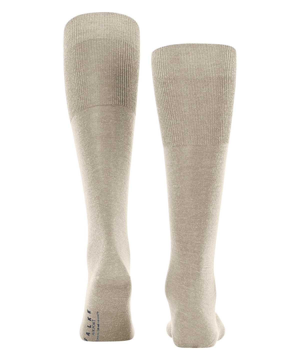 Calzini Uomo Falke Airport Knee-high Socks Beige | ITWB91302