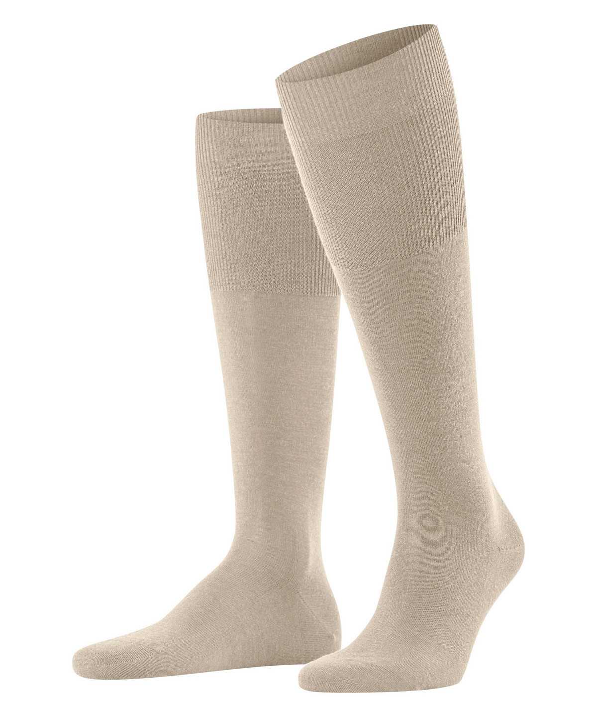 Calzini Uomo Falke Airport Knee-high Socks Beige | ITWB91302