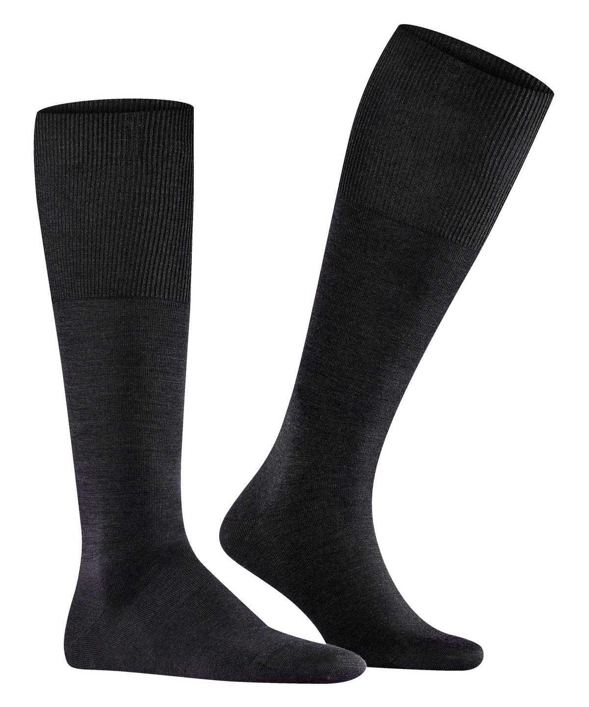 Calzini Uomo Falke Airport Knee-high Socks Nere | HELK45709