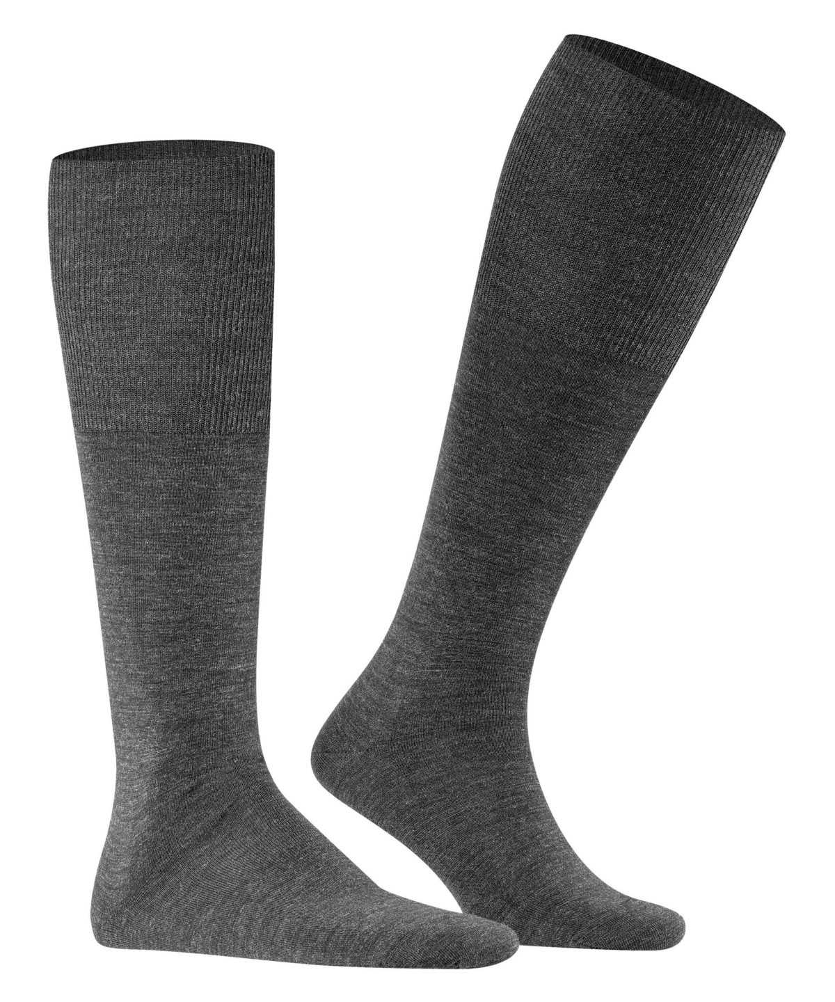 Calzini Uomo Falke Airport Knee-high Socks Grigie | PVRU21509