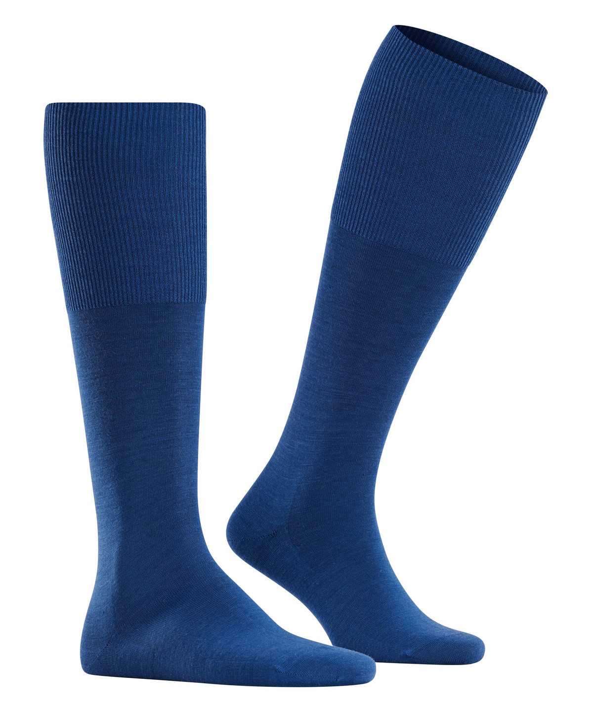 Calzini Uomo Falke Airport Knee-high Socks Blu | ATZK17650