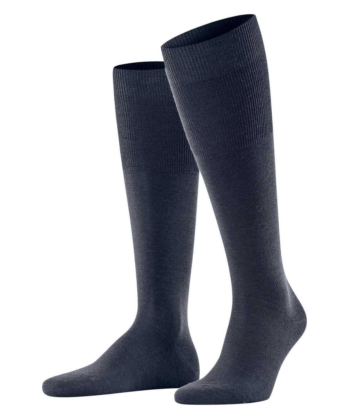 Calzini Uomo Falke Airport Knee-high Socks Blu | AEVF80725