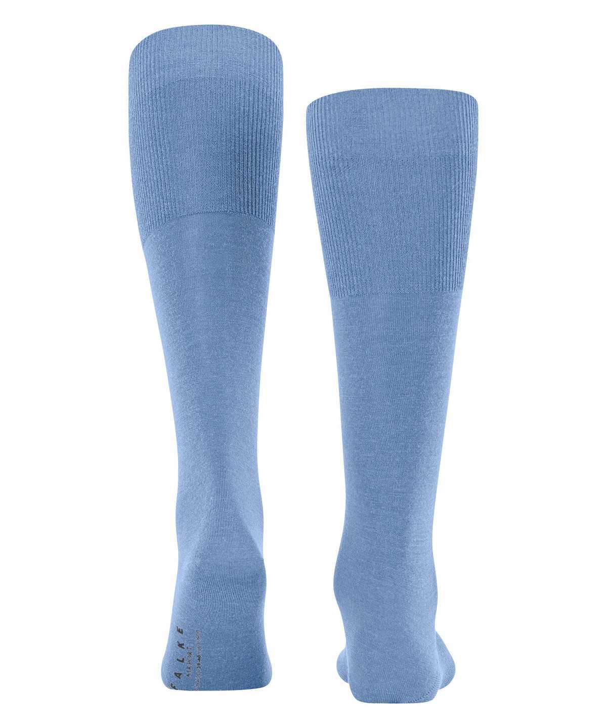 Calzini Uomo Falke Airport Knee-high Socks Blu | INPH45201