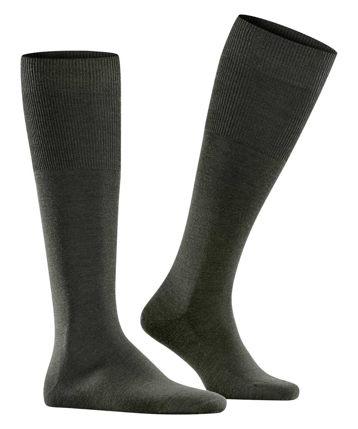 Calzini Uomo Falke Airport Knee-high Socks Verdi | YDOV38276