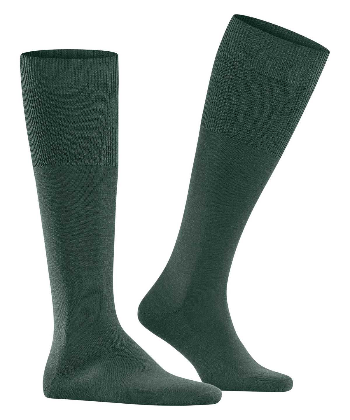 Calzini Uomo Falke Airport Knee-high Socks Verdi | AHKE67514