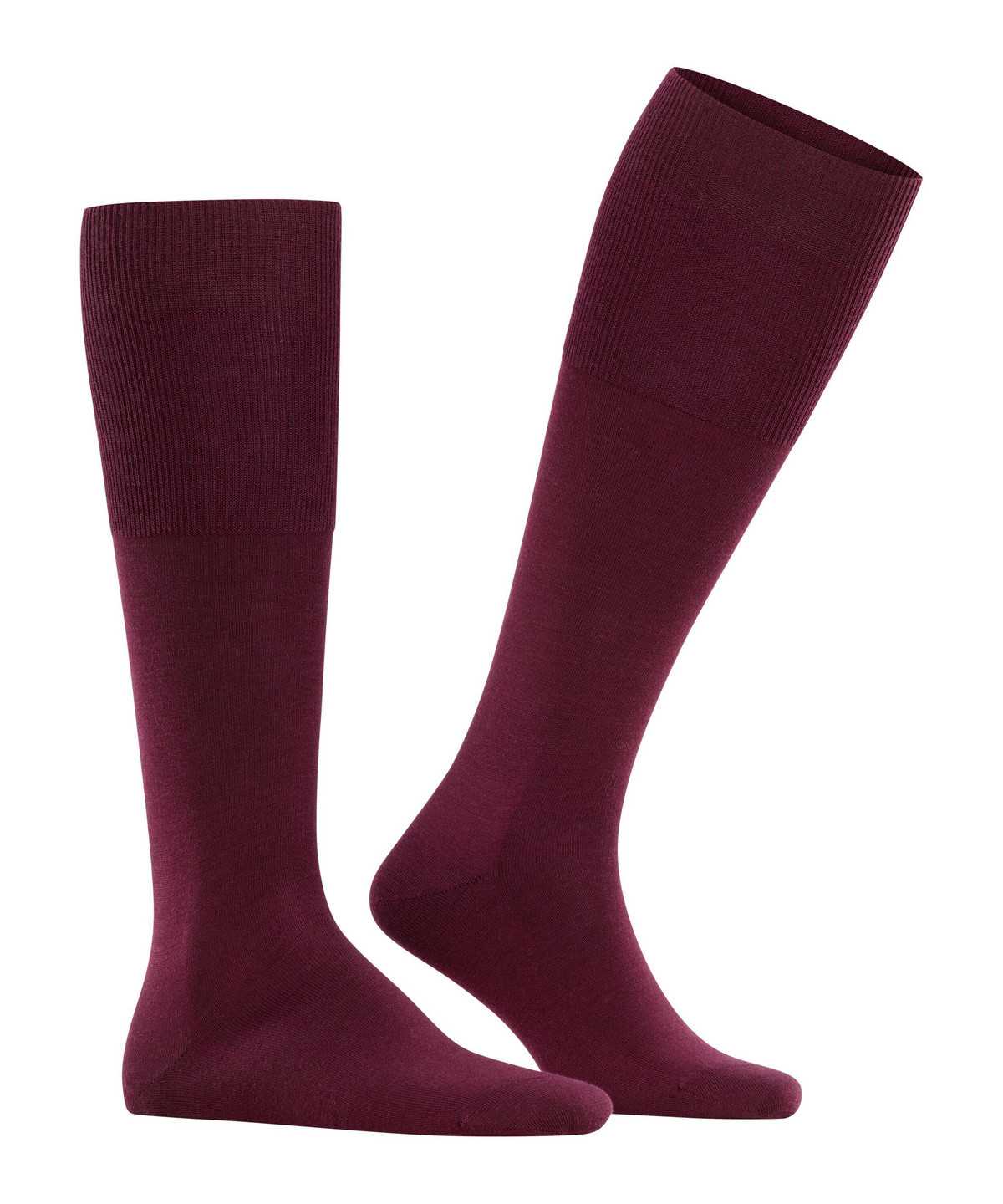 Calzini Uomo Falke Airport Knee-high Socks Rosse | KMJX59481