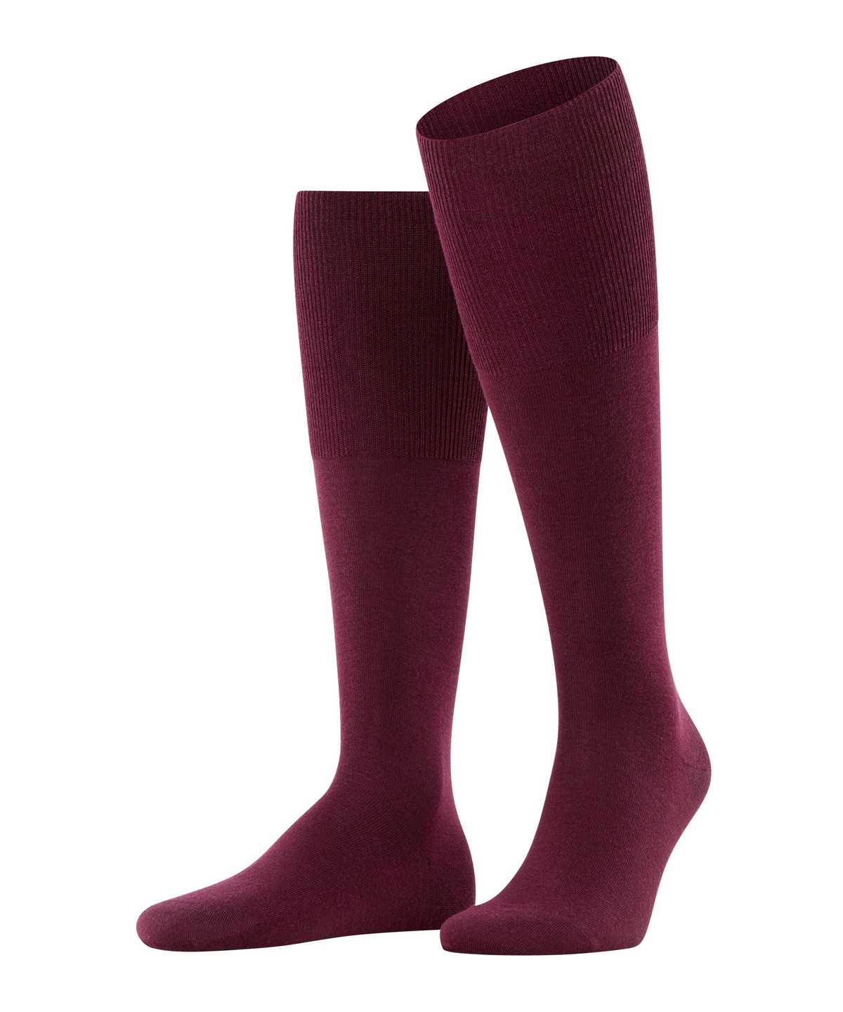 Calzini Uomo Falke Airport Knee-high Socks Rosse | KMJX59481