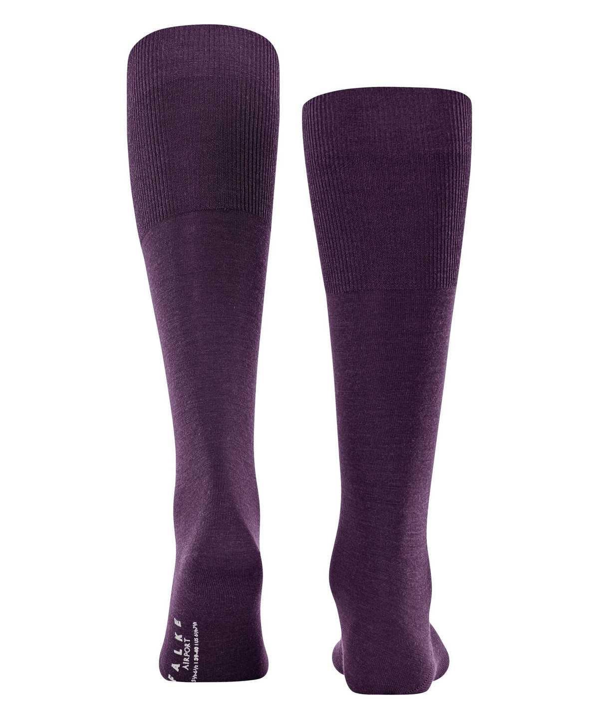 Calzini Uomo Falke Airport Knee-high Socks Blu | SDBA27064