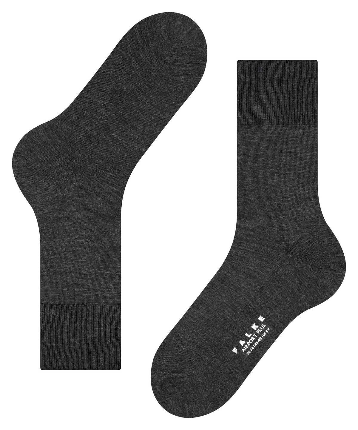 Calzini Uomo Falke Airport Plus Socks Grigie | IPOQ61970