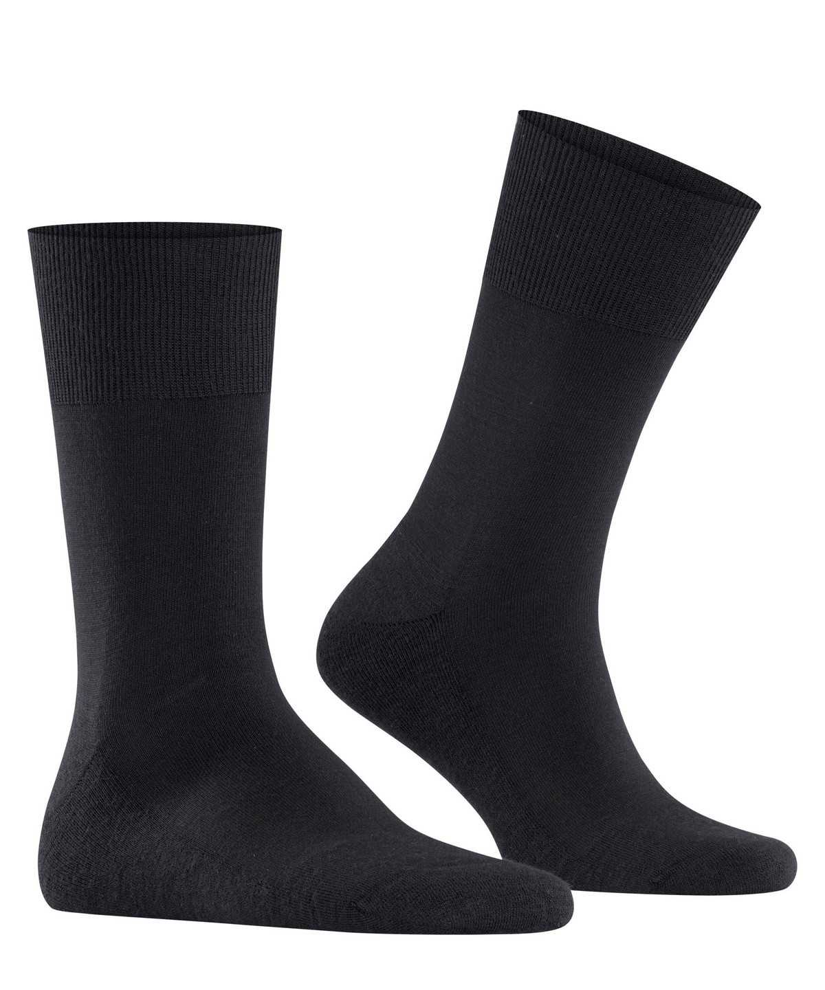 Calzini Uomo Falke Airport Plus Socks Nere | ENML47012