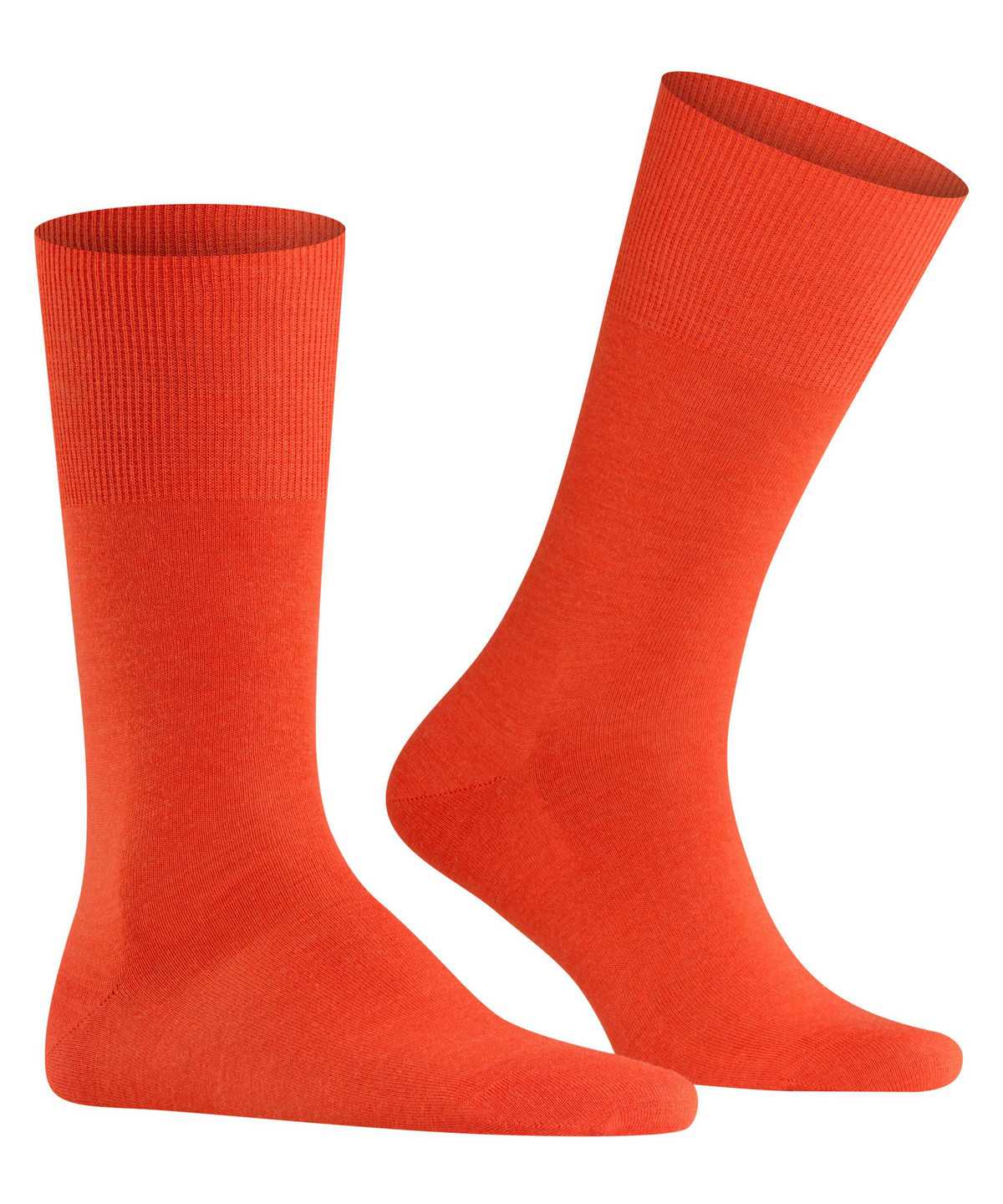 Calzini Uomo Falke Airport Socks Arancioni | DSRT19462