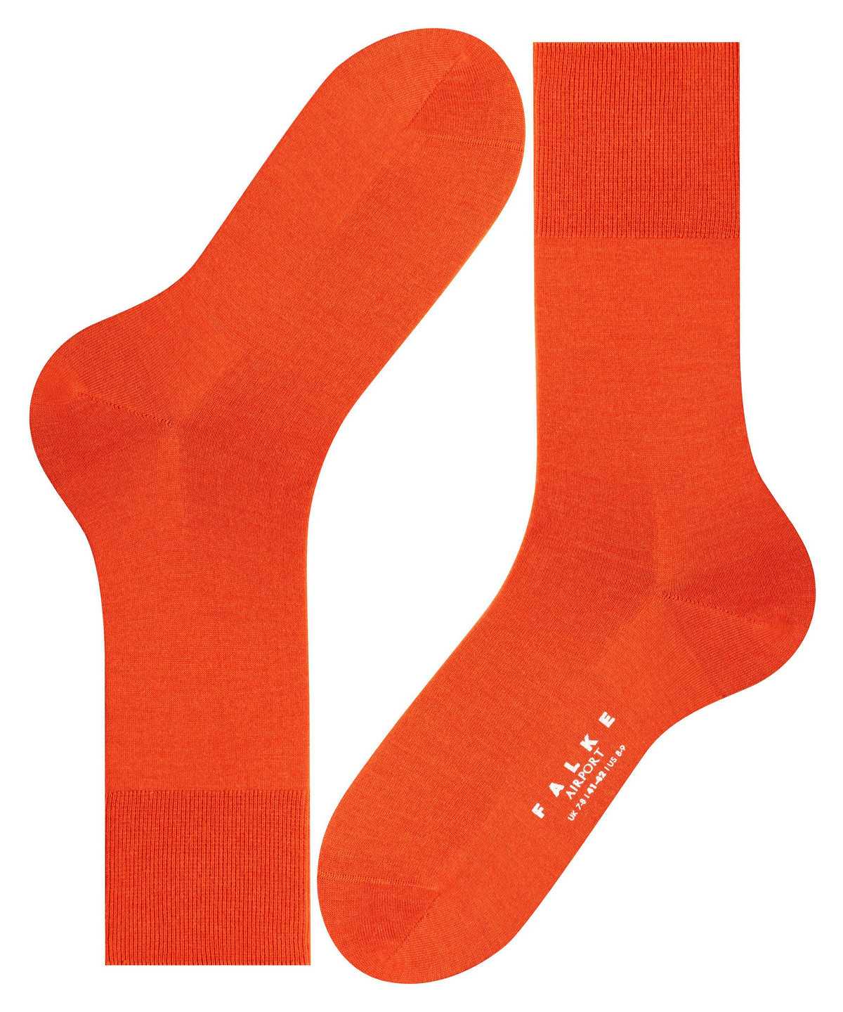 Calzini Uomo Falke Airport Socks Arancioni | DSRT19462