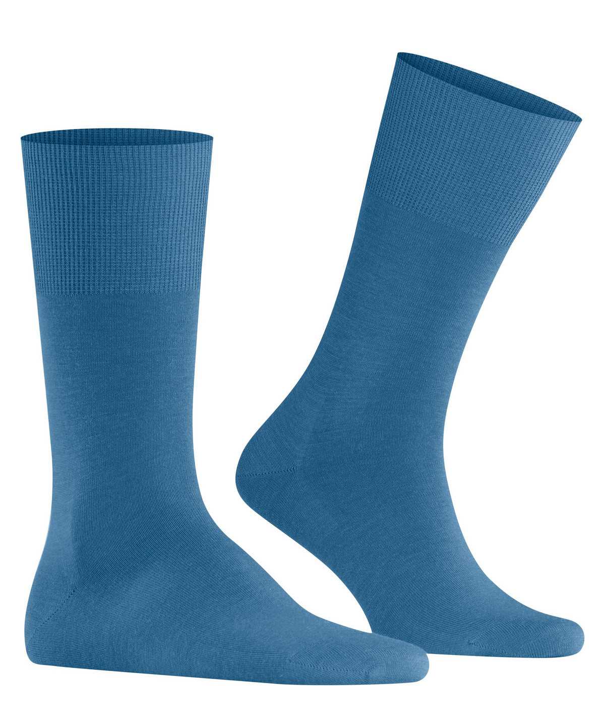 Calzini Uomo Falke Airport Socks Blu | DBJI01324