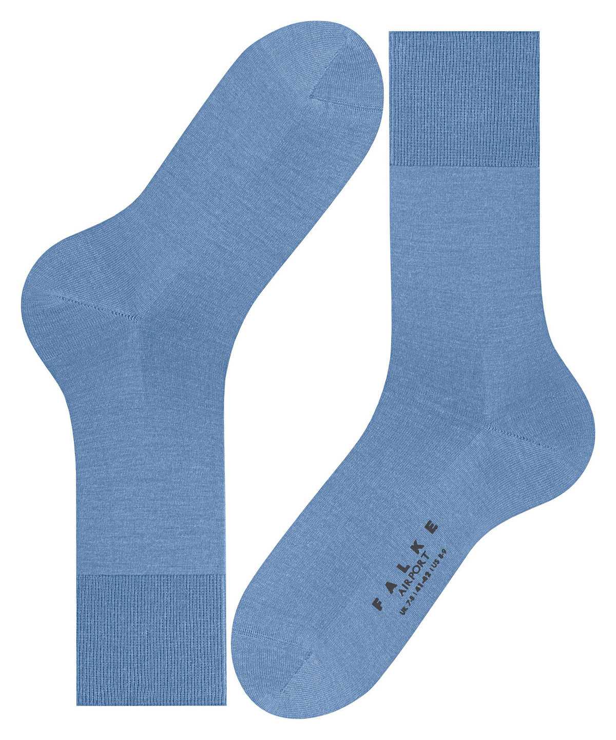 Calzini Uomo Falke Airport Socks Blu | HJOT07269