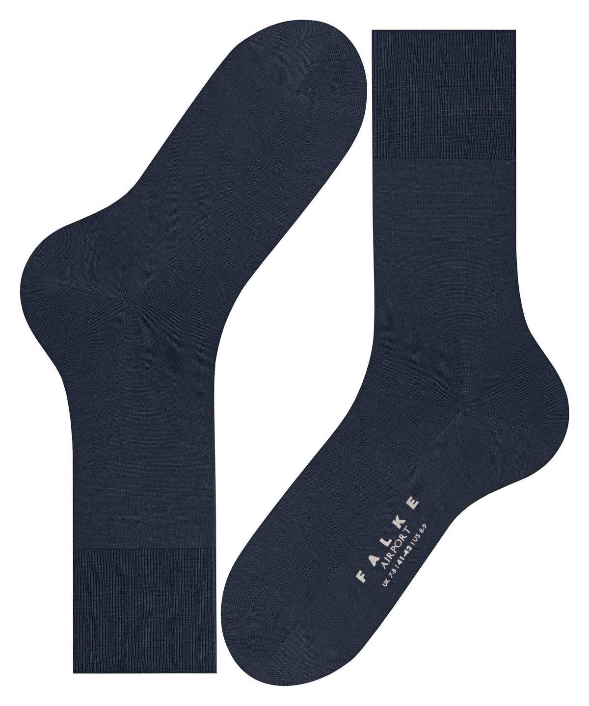 Calzini Uomo Falke Airport Socks Blu | OFEH39067