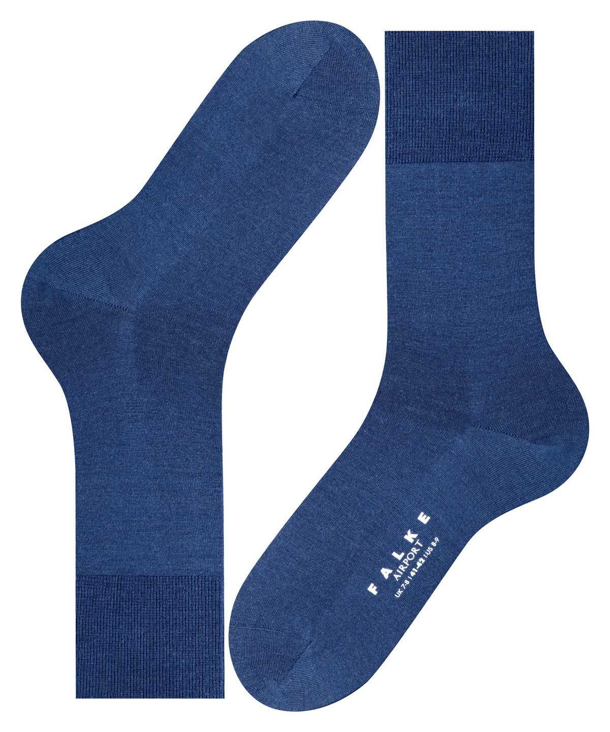 Calzini Uomo Falke Airport Socks Blu | SCLY79213