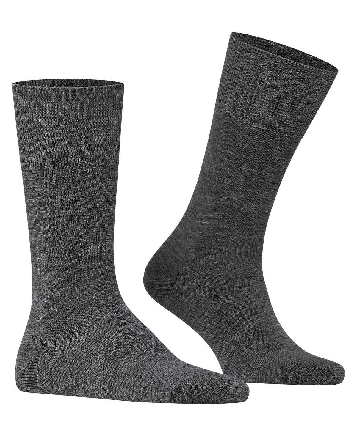 Calzini Uomo Falke Airport Socks Grigie | KBFM35920