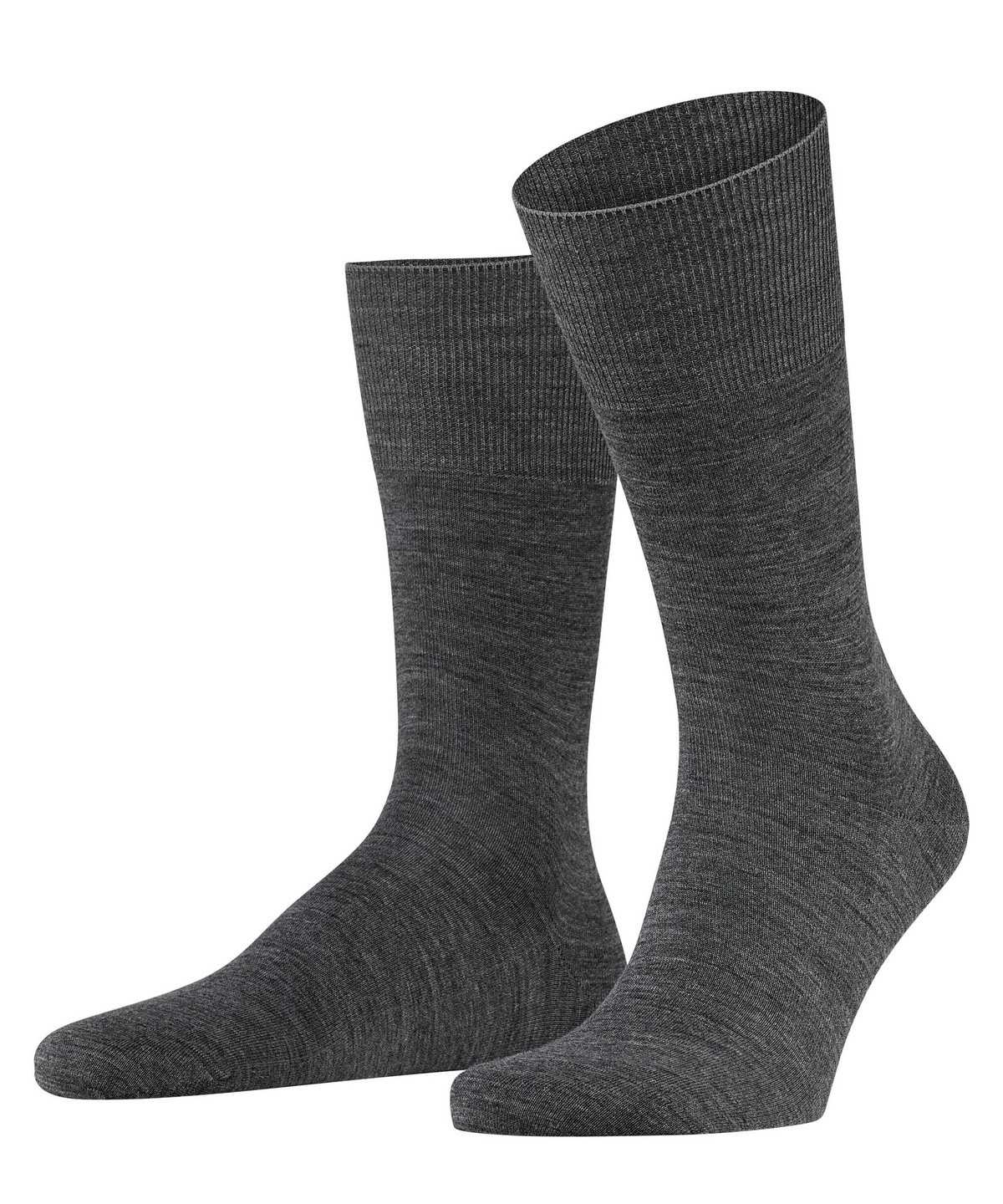 Calzini Uomo Falke Airport Socks Grigie | KBFM35920